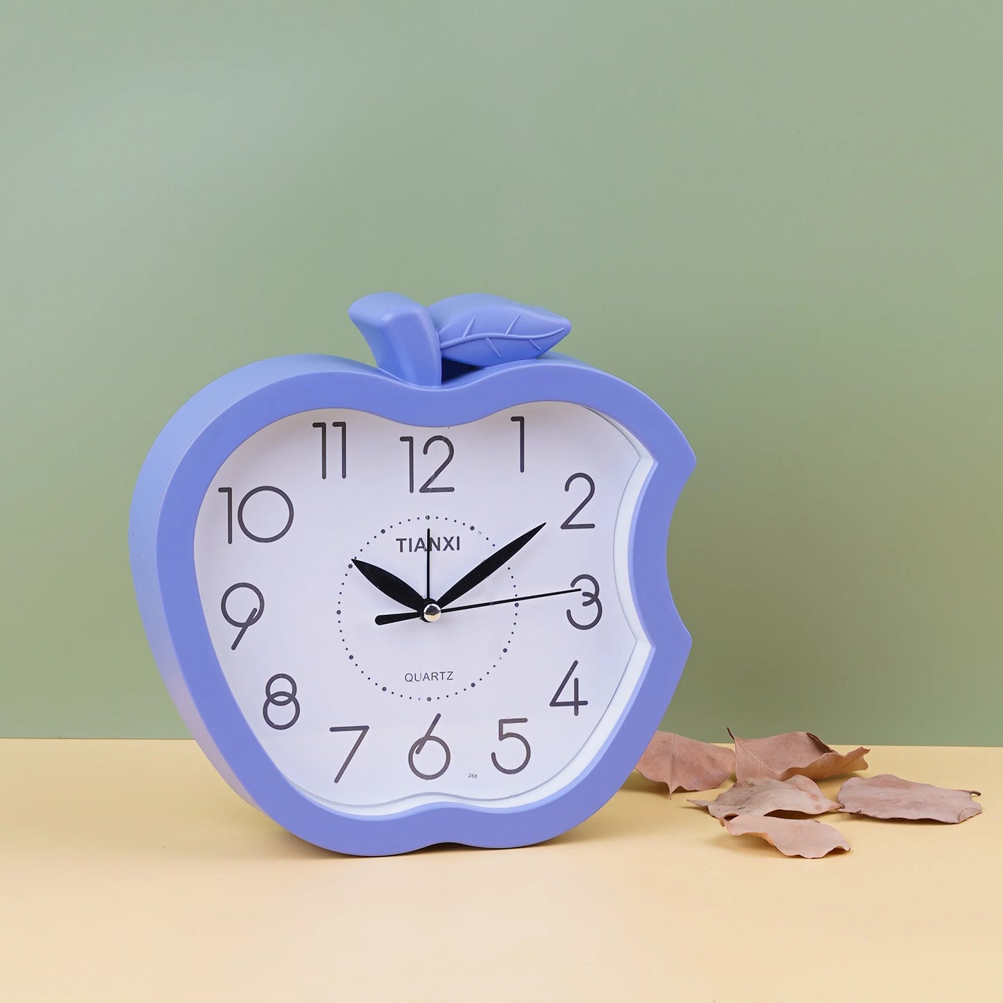 Bedside Apple Shaped Desk Clock