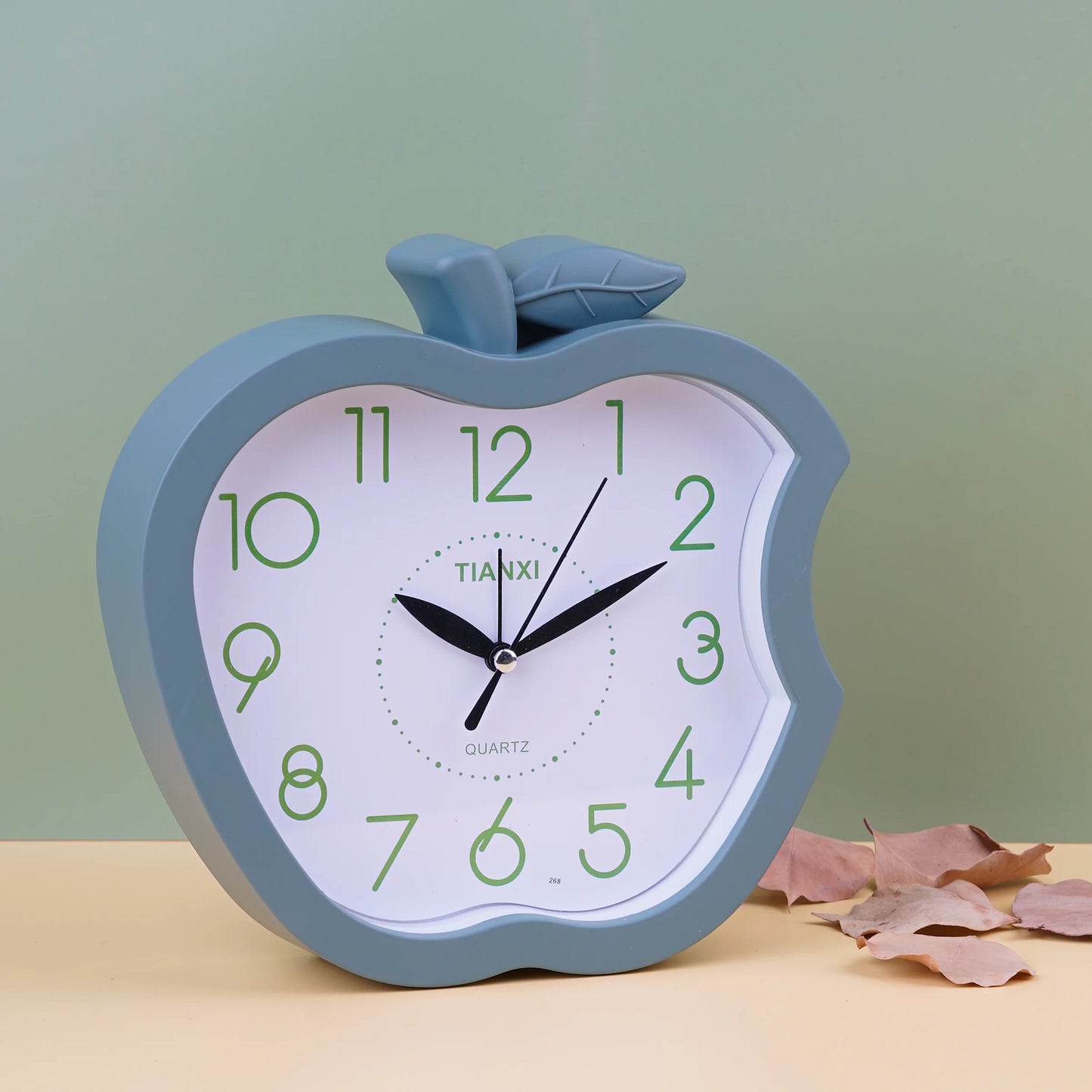 Bedside Apple Shaped Desk Clock