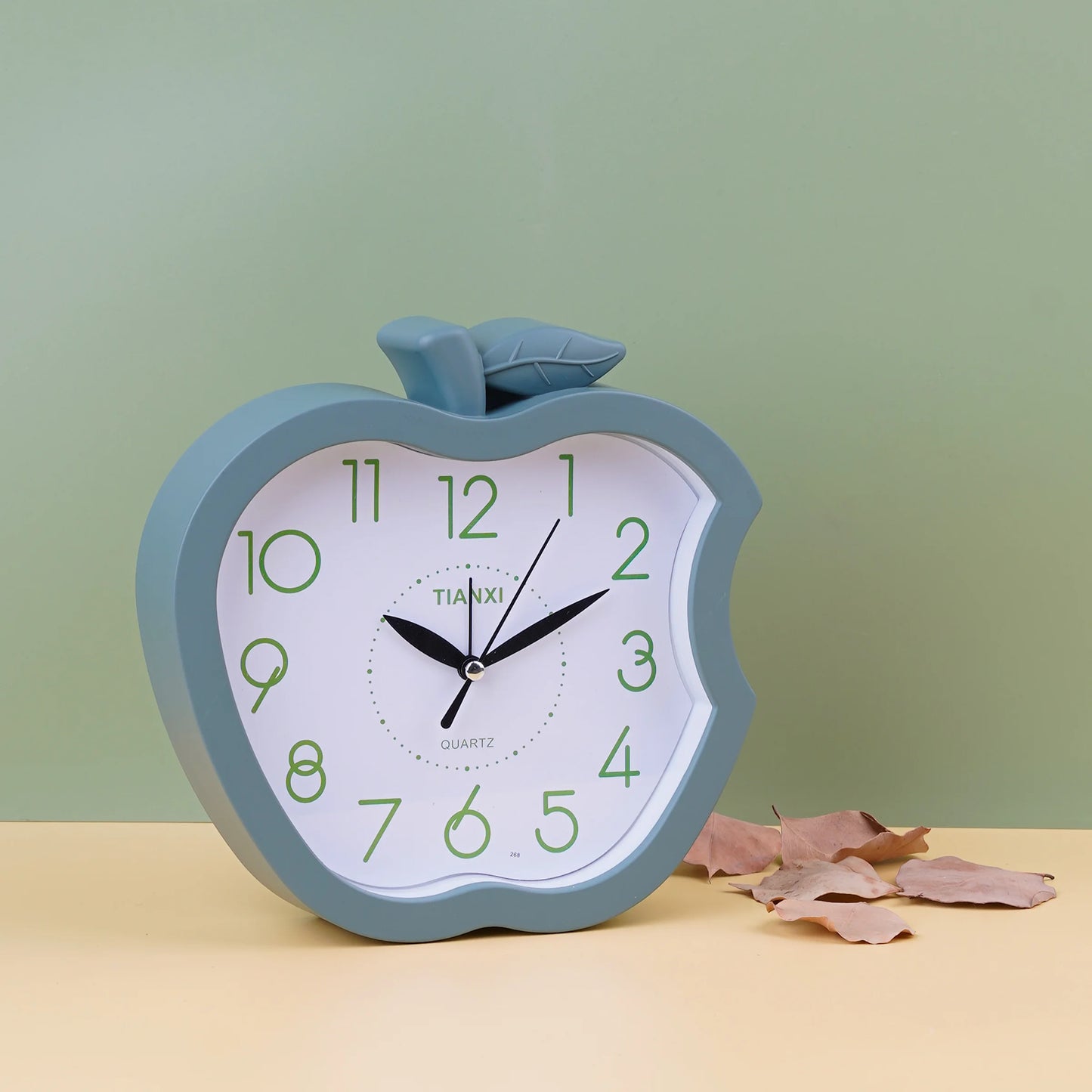 Bedside Apple Shaped Desk Clock
