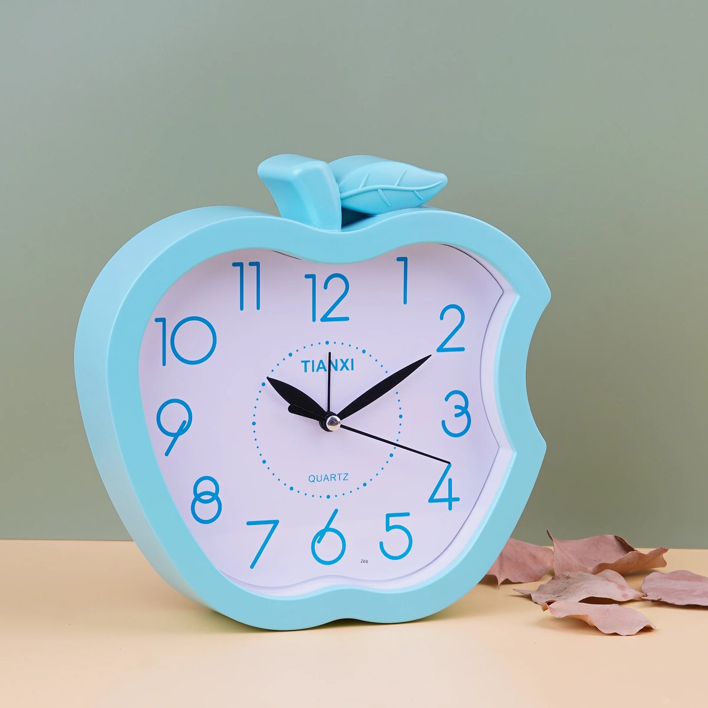 Bedside Apple Shaped Desk Clock