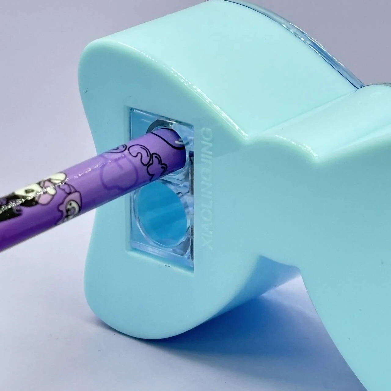 Cute Bow Shape Double Hole Pencil Sharpener