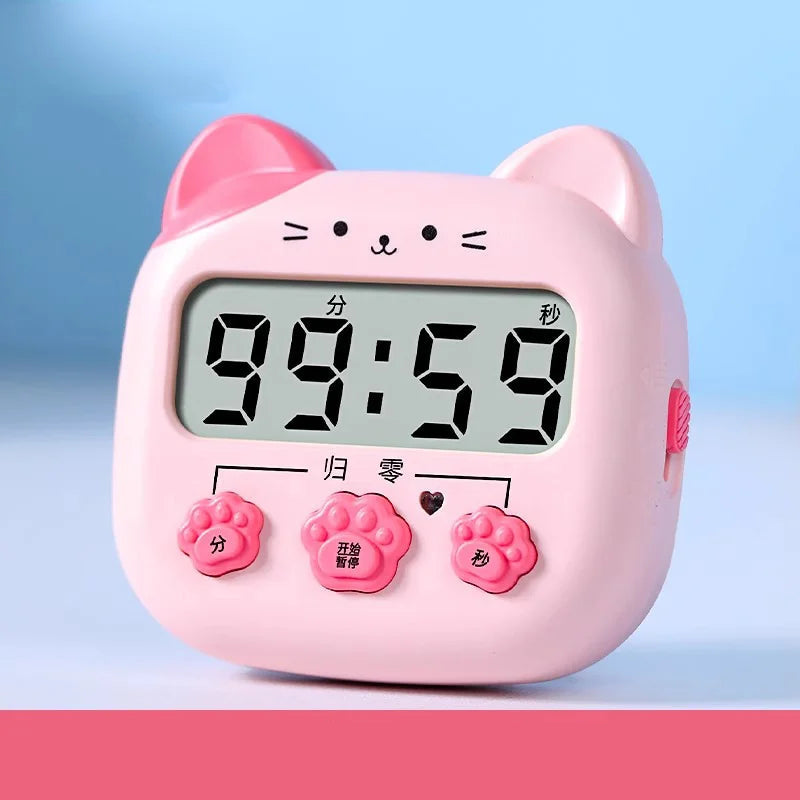 Cute Kitty Desktop Alarm Timer