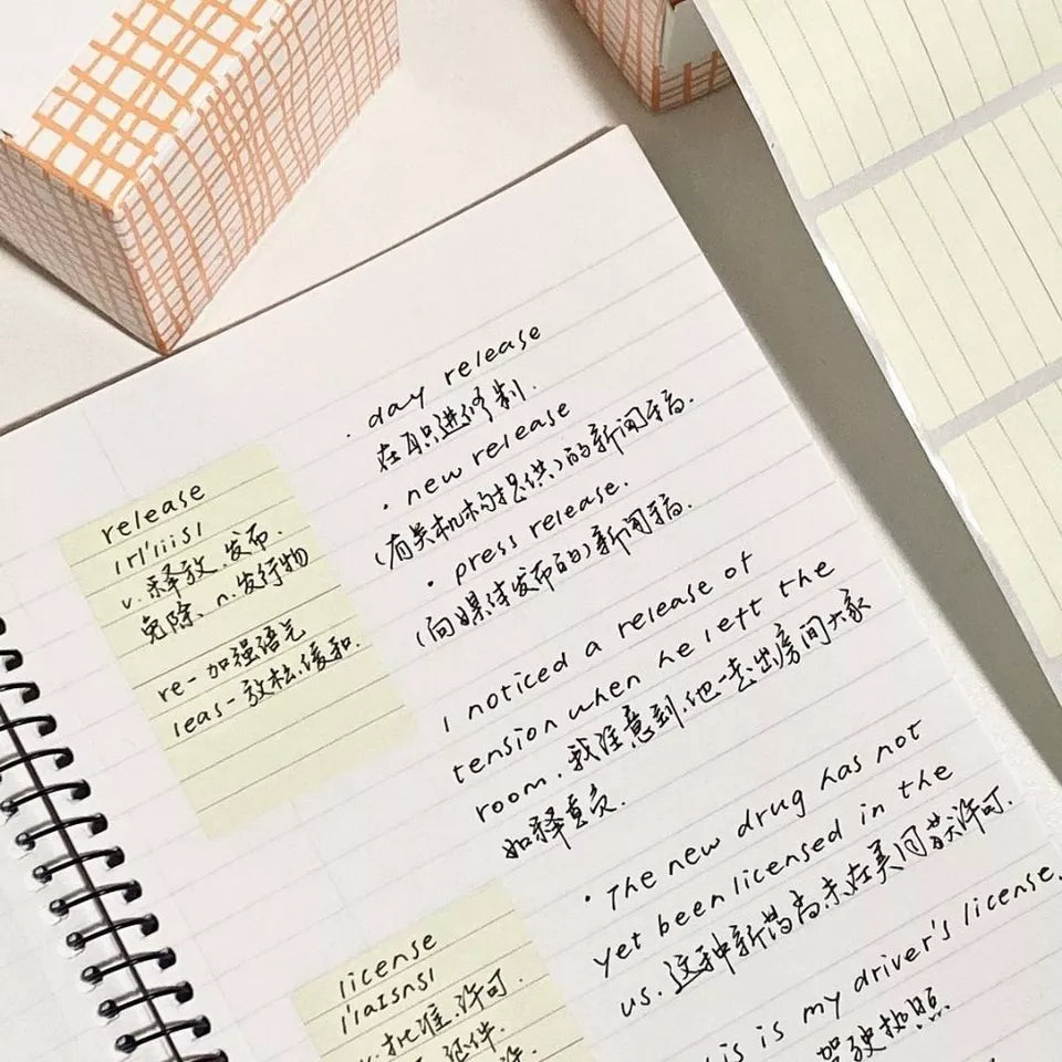 Post it Sticky Notes Box