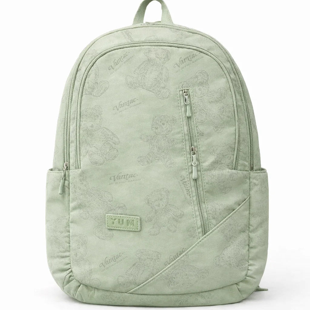 Cute Bear Printed Large Capacity Backpack