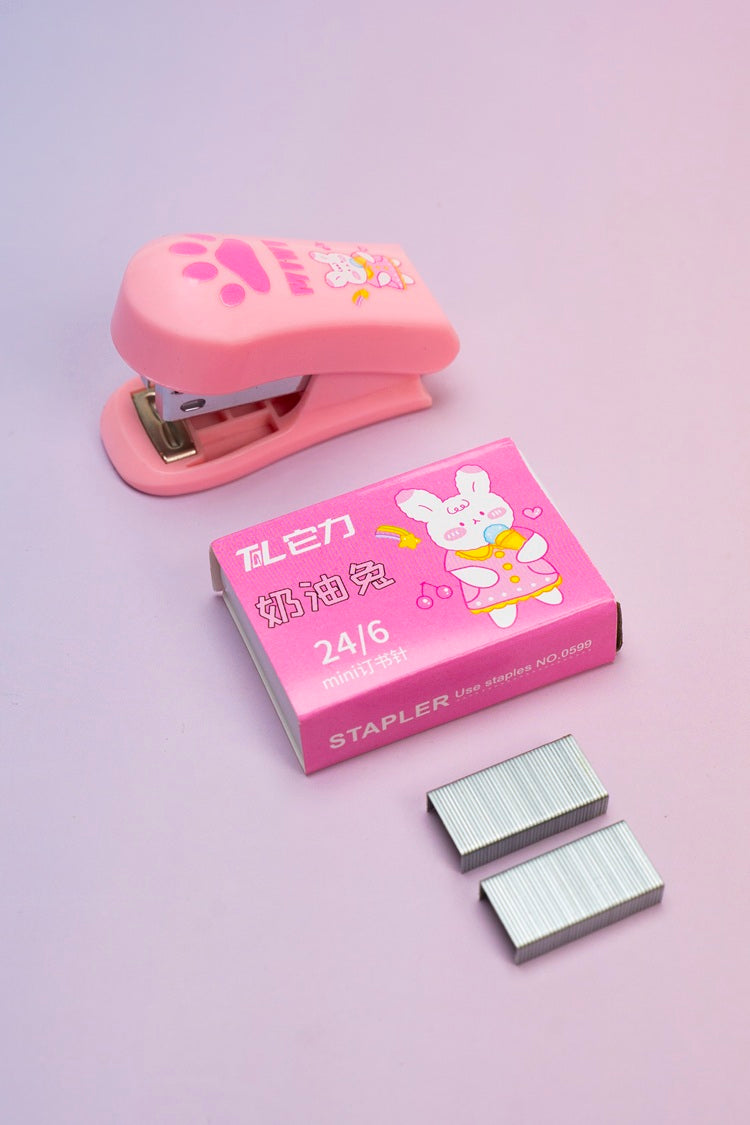 Cute Mini Cat Paw Stapler