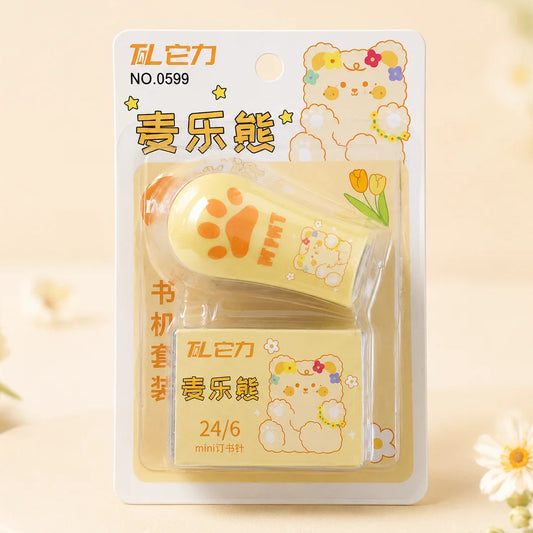 Cute Mini Cat Paw Stapler