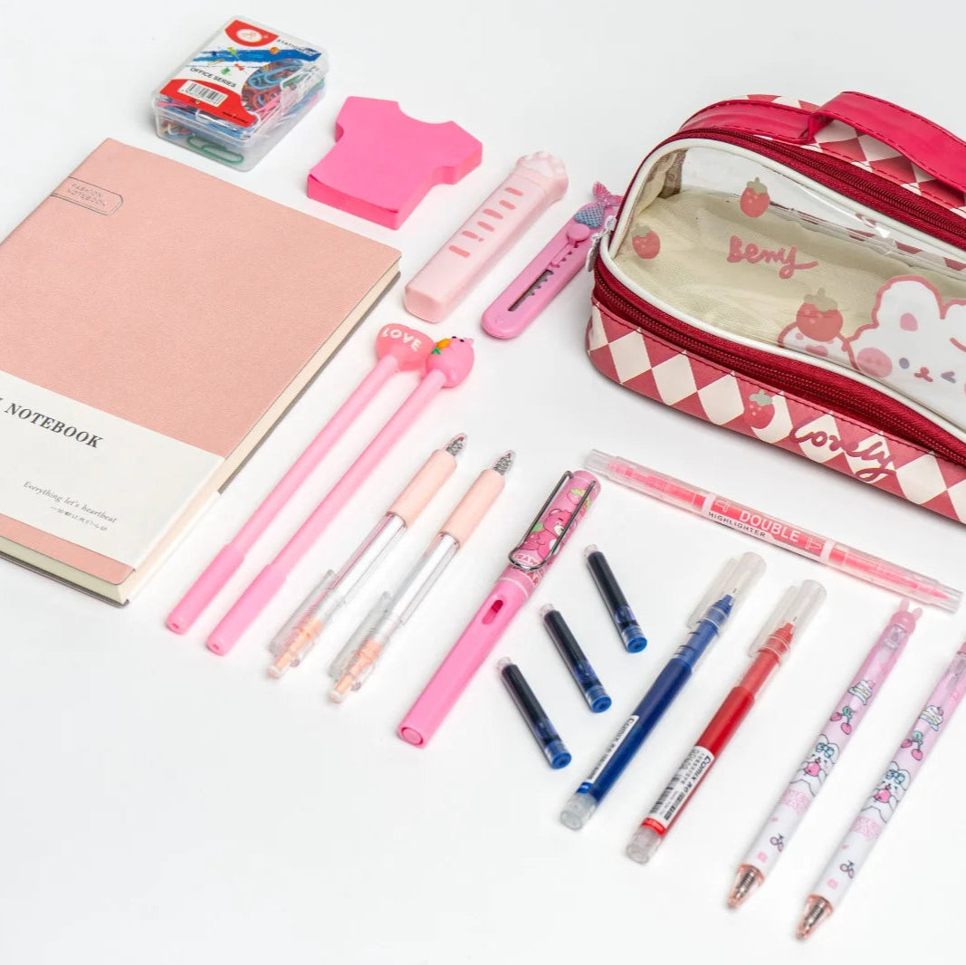 Cute kawaii Bear Stationery Bundle