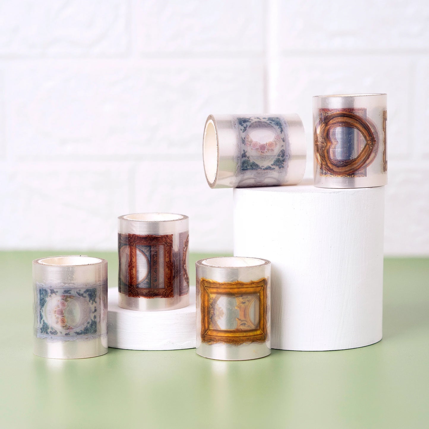 PET Washi Tapes Set of 5 - Frames