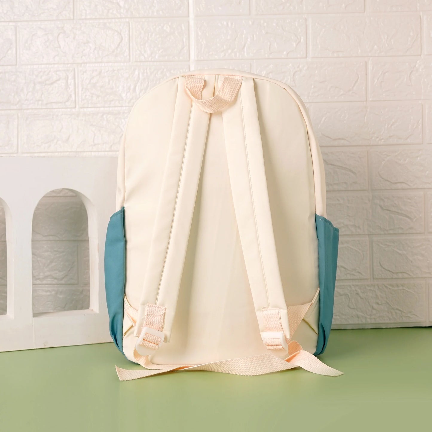 Trendy Two Tone Backpack