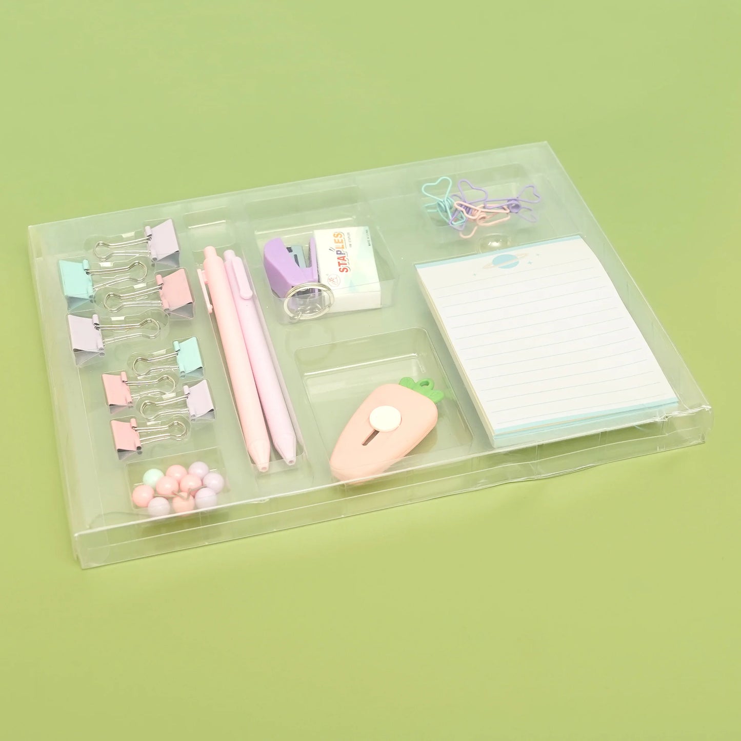 Mix Stationery Set with Thumb Pins
