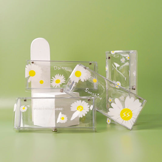 Daisy Transparent Glasses Case