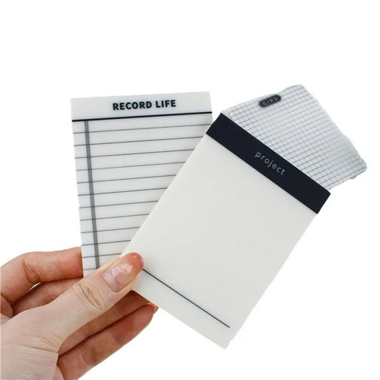 Transparent Sticky Notes Series-Plan Series