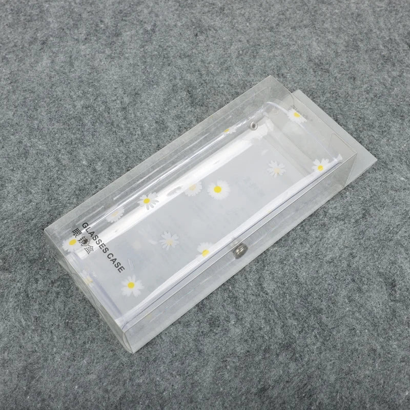Daisy Transparent Glasses Case