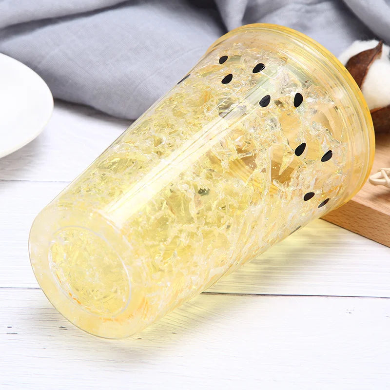 Double Layer Crushed Watermelon Sipper Cup