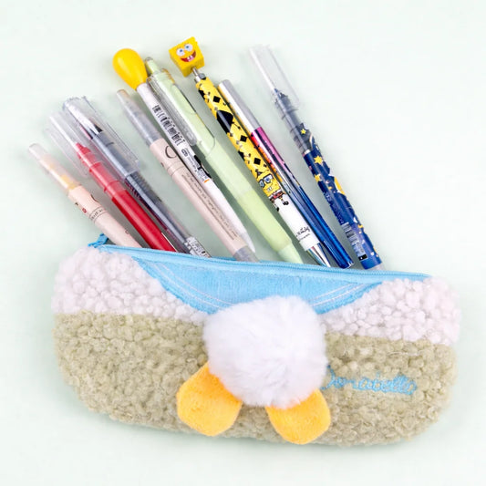 Duck Plush Pencil Case with Stationery Kit