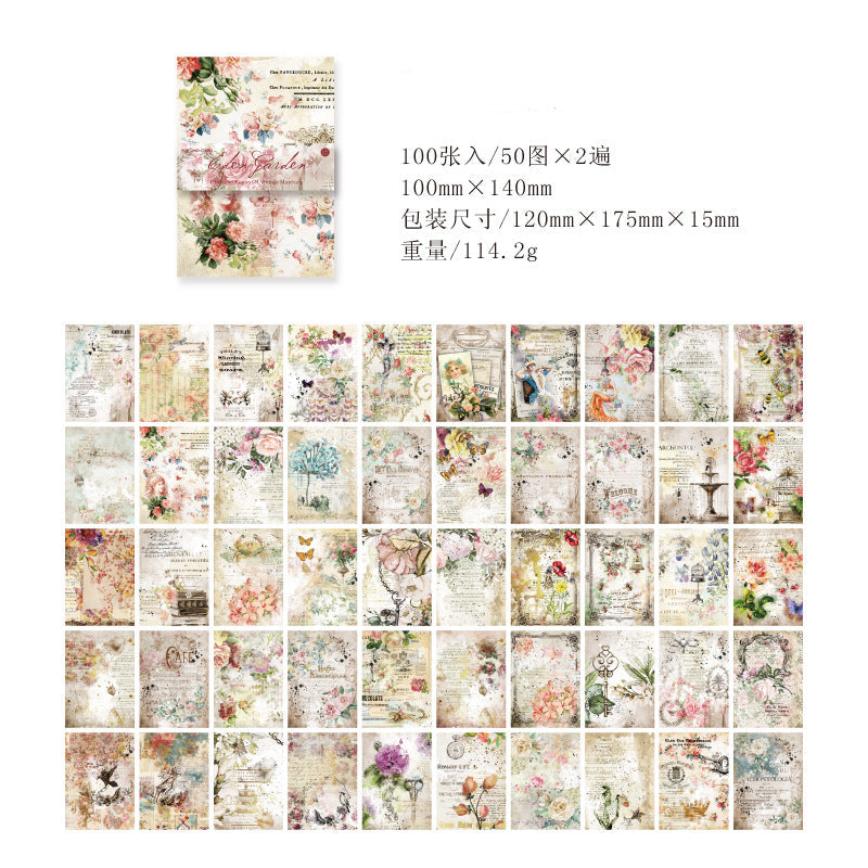 Dynasty & Evening Series Handbook Decorative Paper Sheets