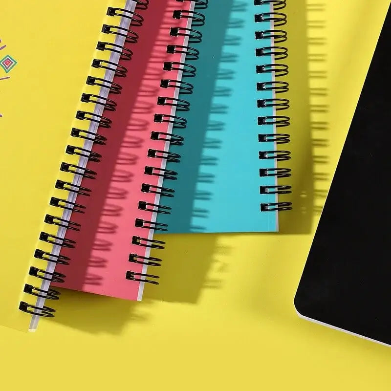 90's Coil Soft Cover Lined Notebooks