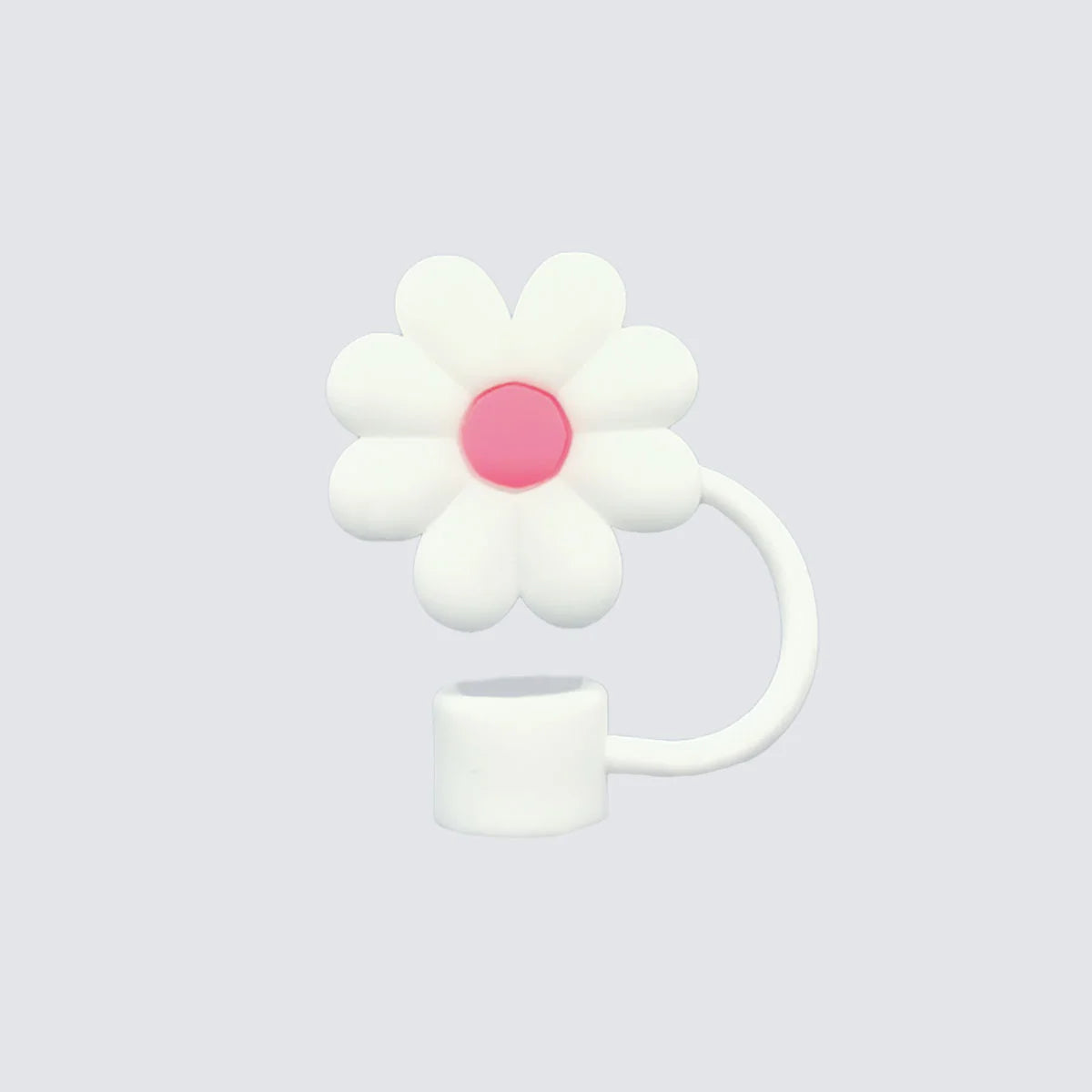Flower Shaped Straw Tip Covers For Tumbler