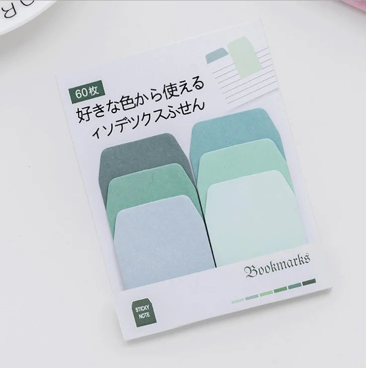Fresh Gradient Color Multi-Color Index Sticky Note