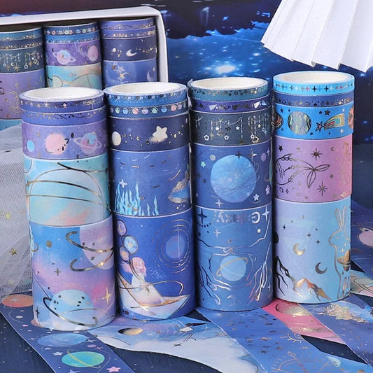Galaxy and Space Washi Tape Set