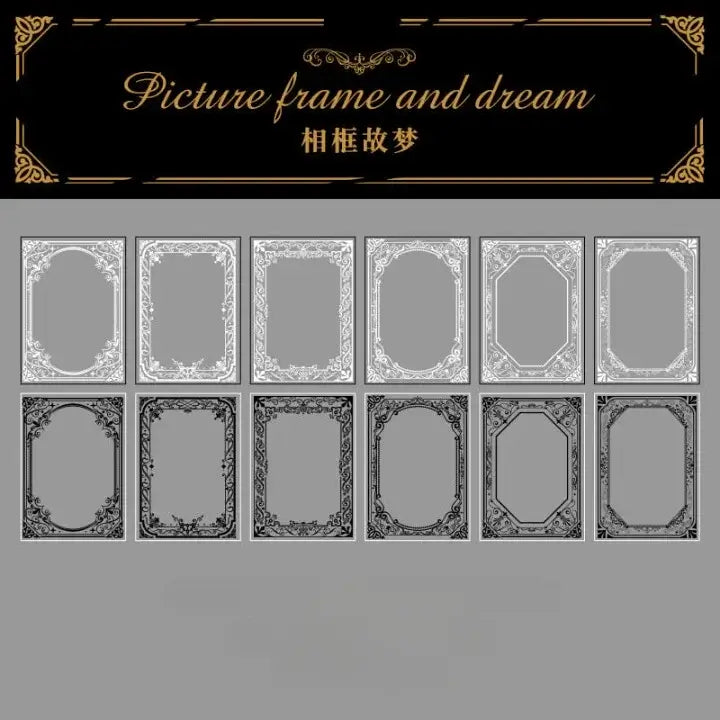 Gilded Story PVC Stickers