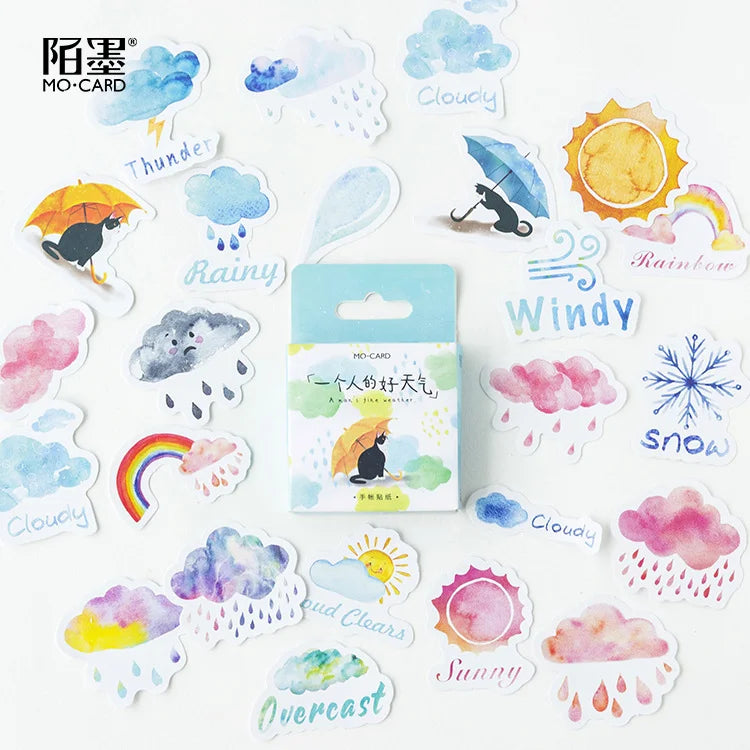 Good Whether Alone Stickers Box