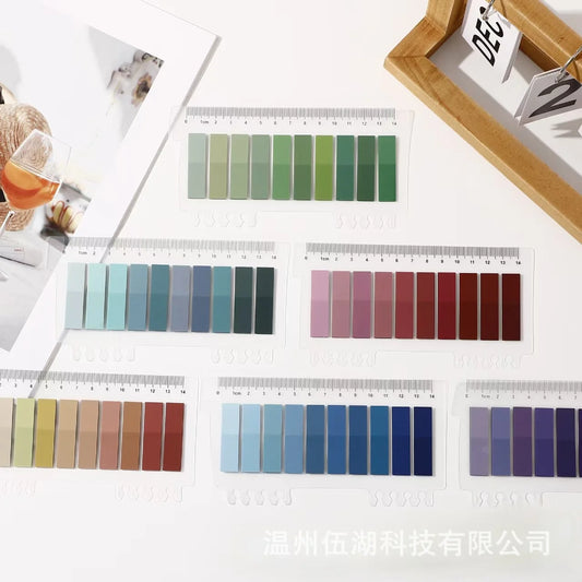 Gradient Color Index Sticky Notes Tabs