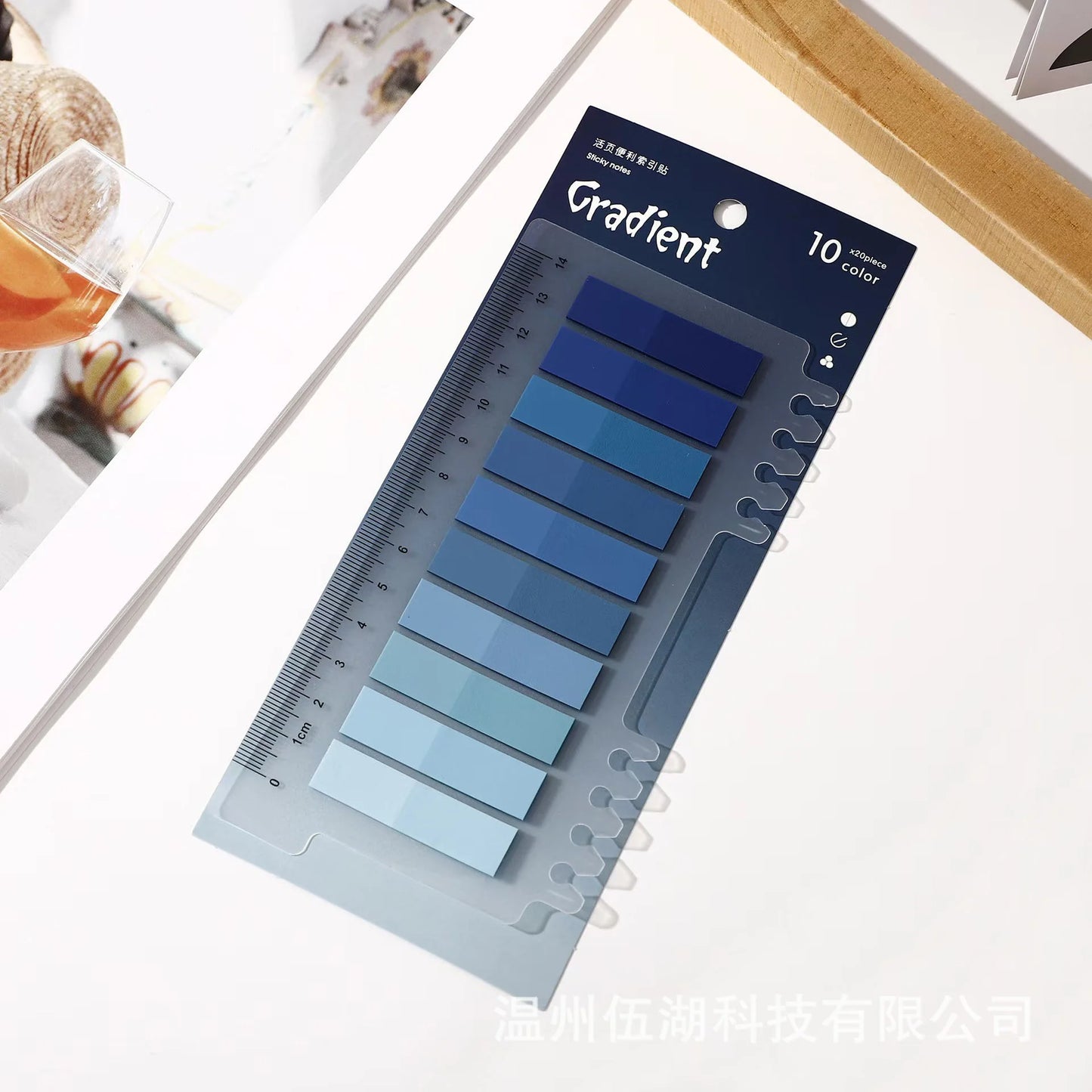 Gradient Color Index Sticky Notes Tabs