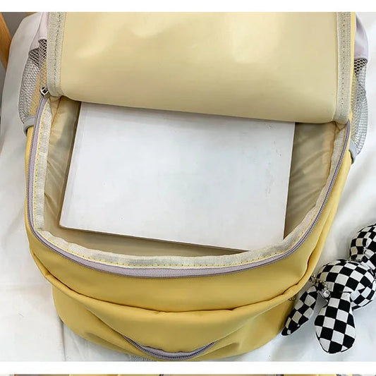 Harajuku Reflective Leisure Style Large Capacity Backpack