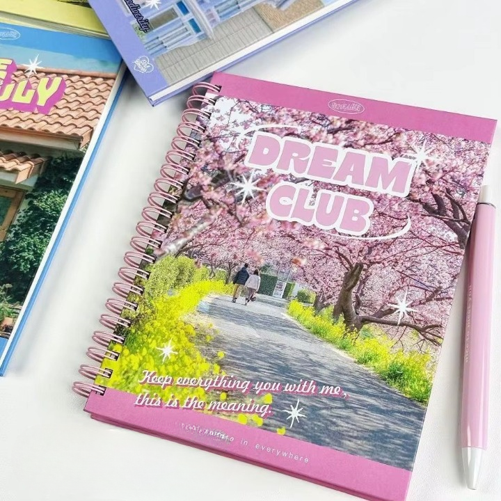 Here July A5 Coil Notebook
