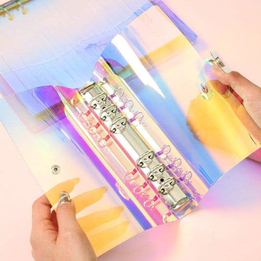 Holographic PVC Soft Transparent Binder