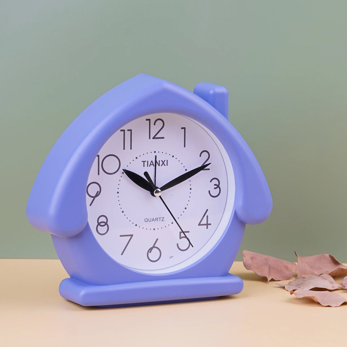 House-Shaped Table Desk and Wall Clock