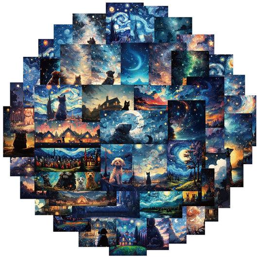Van Gogh's Art Sky Series