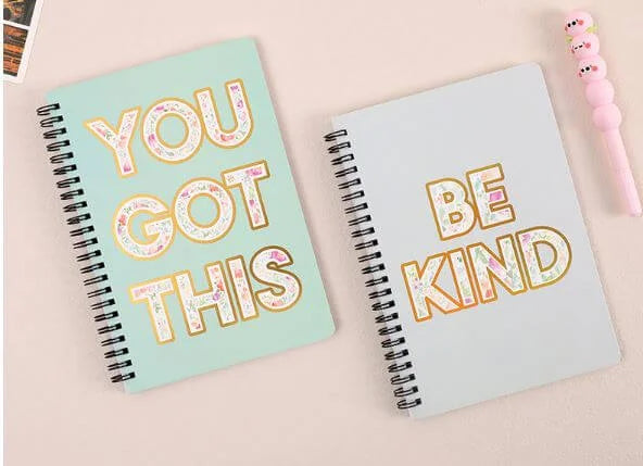Inspirational Quotes Soft Cover Lined Notebooks - B5