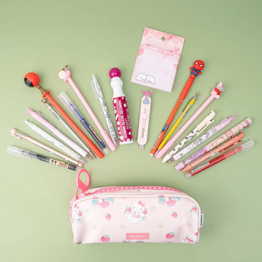 Kawaii Cuties Pen Set with Hello Kitty Pouch