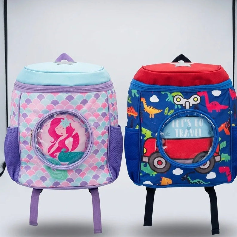 Kids Cartoon School Backpack- Minor fault