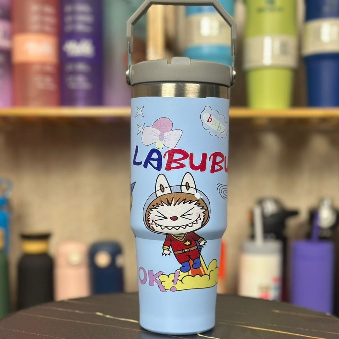 Labubu 30 oz Tumbler - Blue