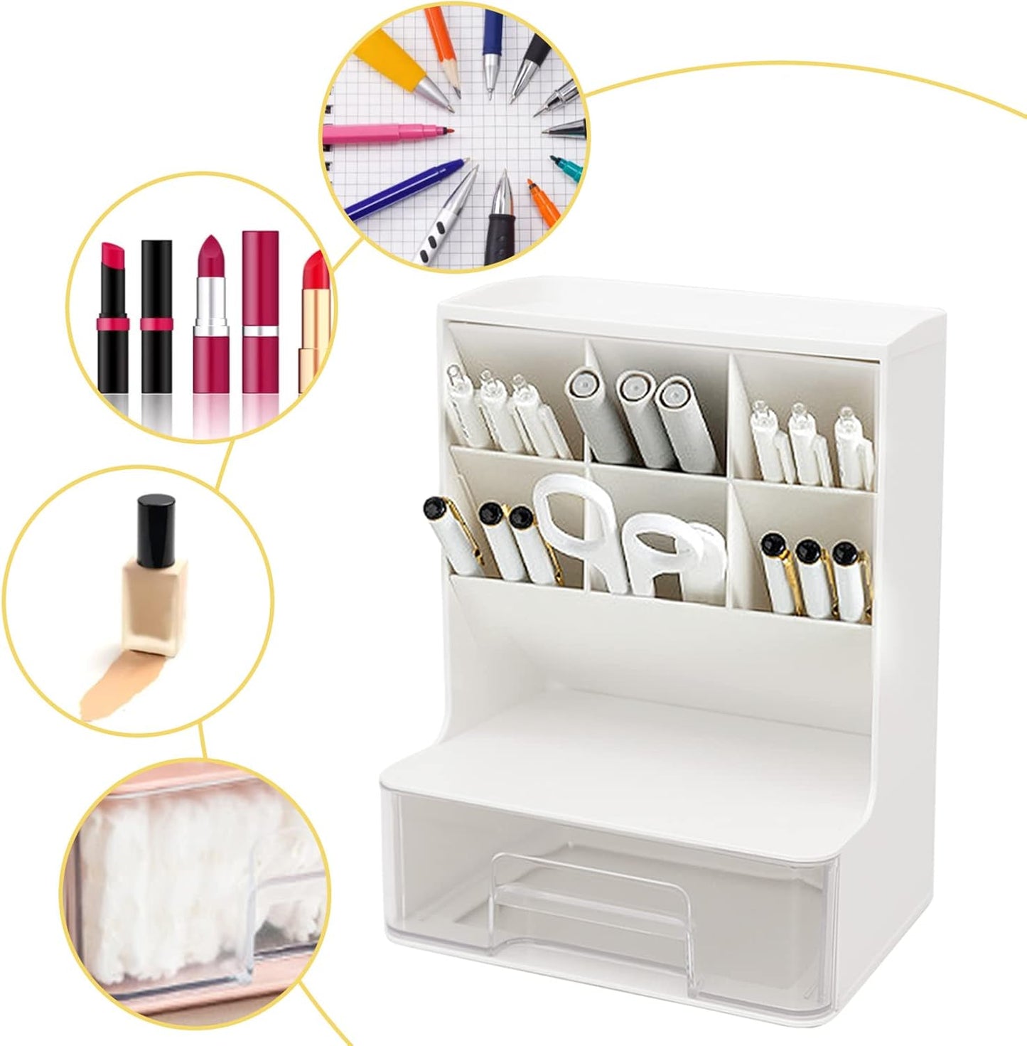 Multifunctional Vertical Desk Organizer