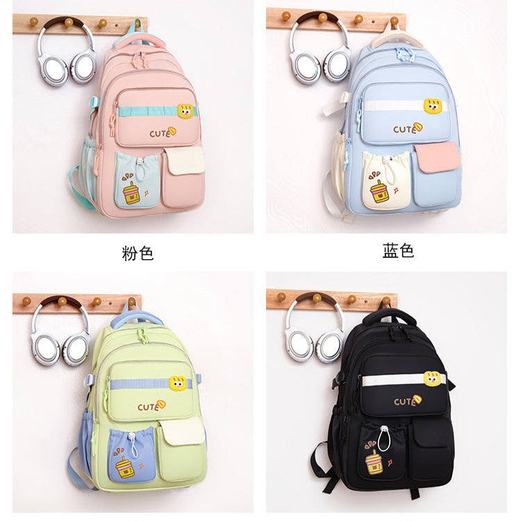 Large Capacity Trendy Korean Style Girls Backpack