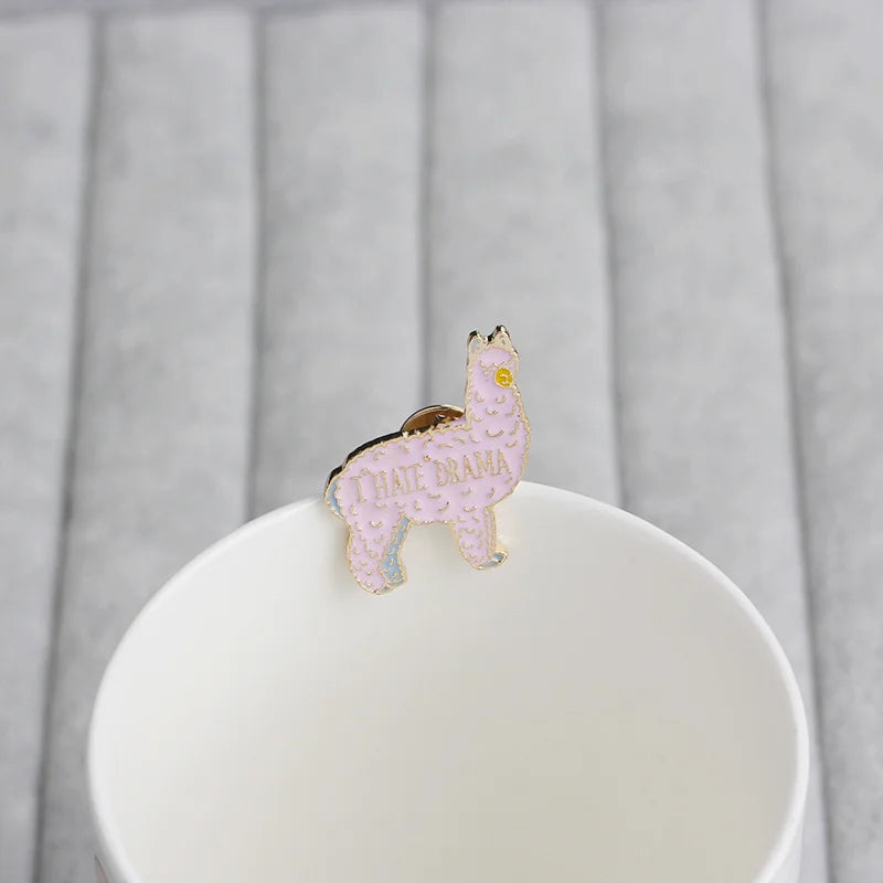 Llama Alpaca - Enamel Pin