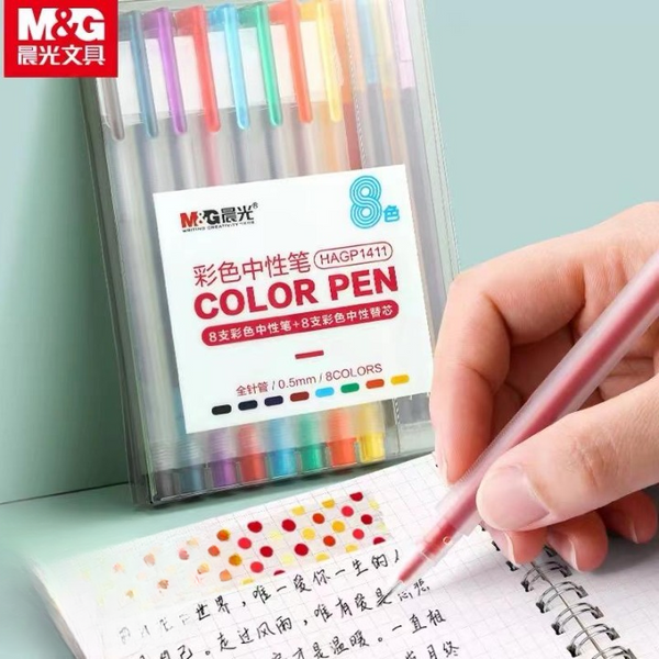 M&G Color Gel Pen Set with Refills