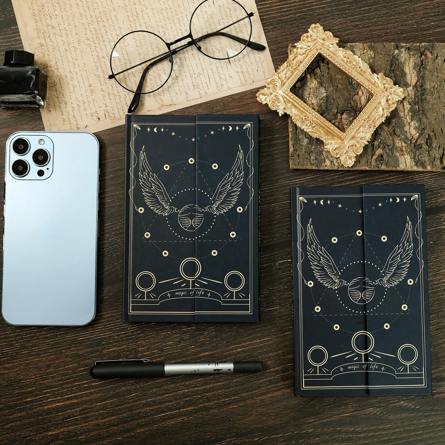 Harry Potter Magical Theif Snitch Retro Planner Journal