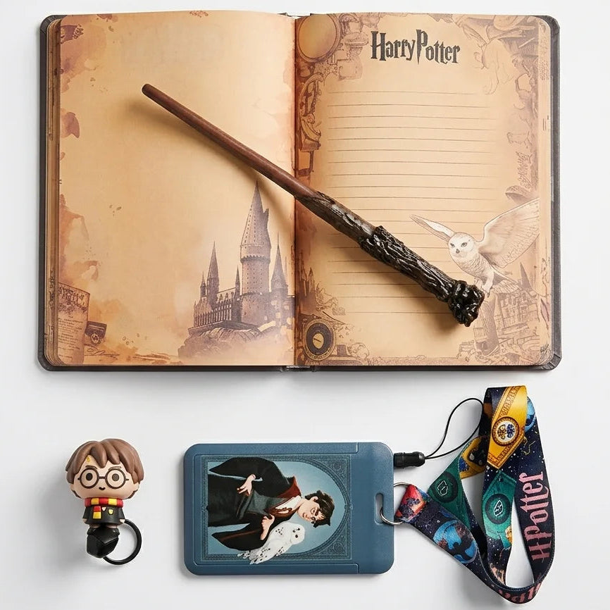 Magical Wizard Harry Potter Themed Stationery Set