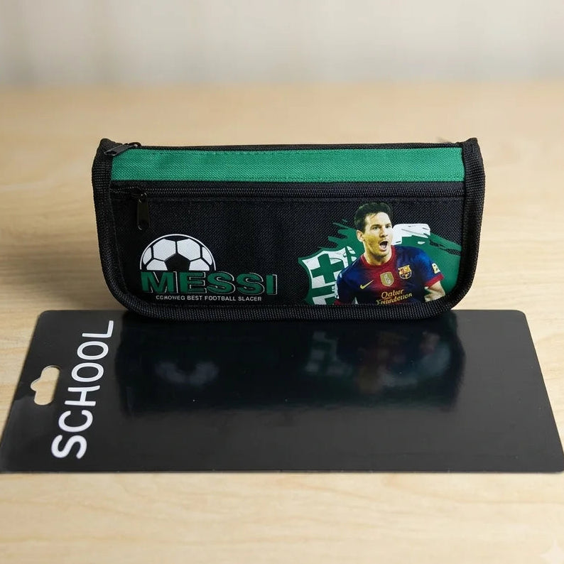 Messi Multifunctional Pouch Pencil Case -Green