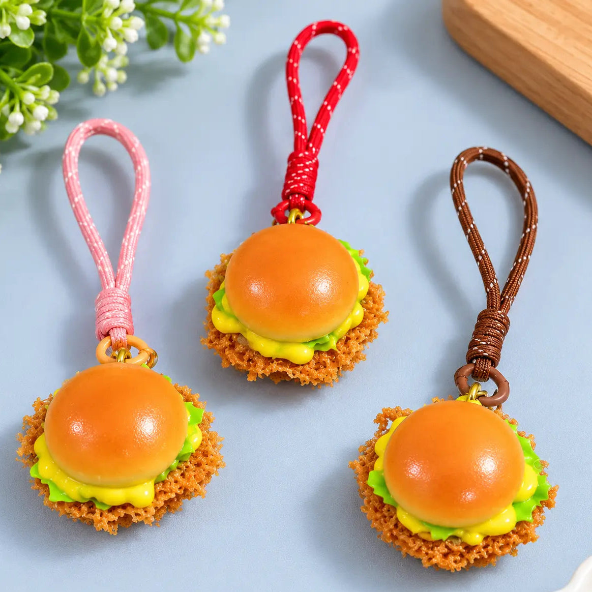 Mini Burger Charm