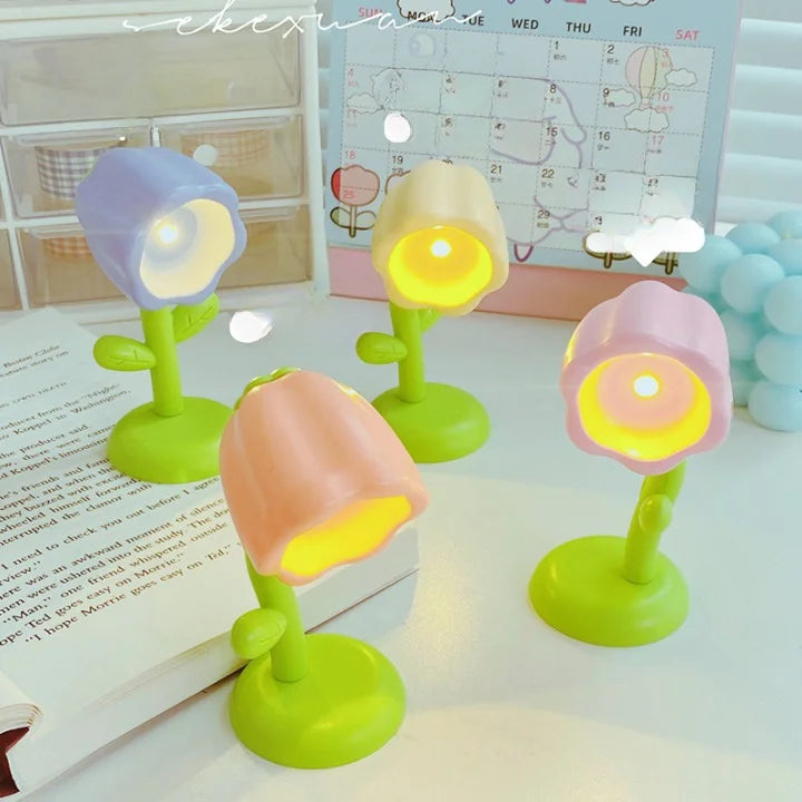 Mini Flower Pot Night Lamp