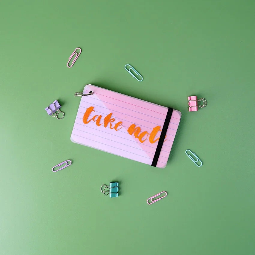 Pocket Buckled Notepad