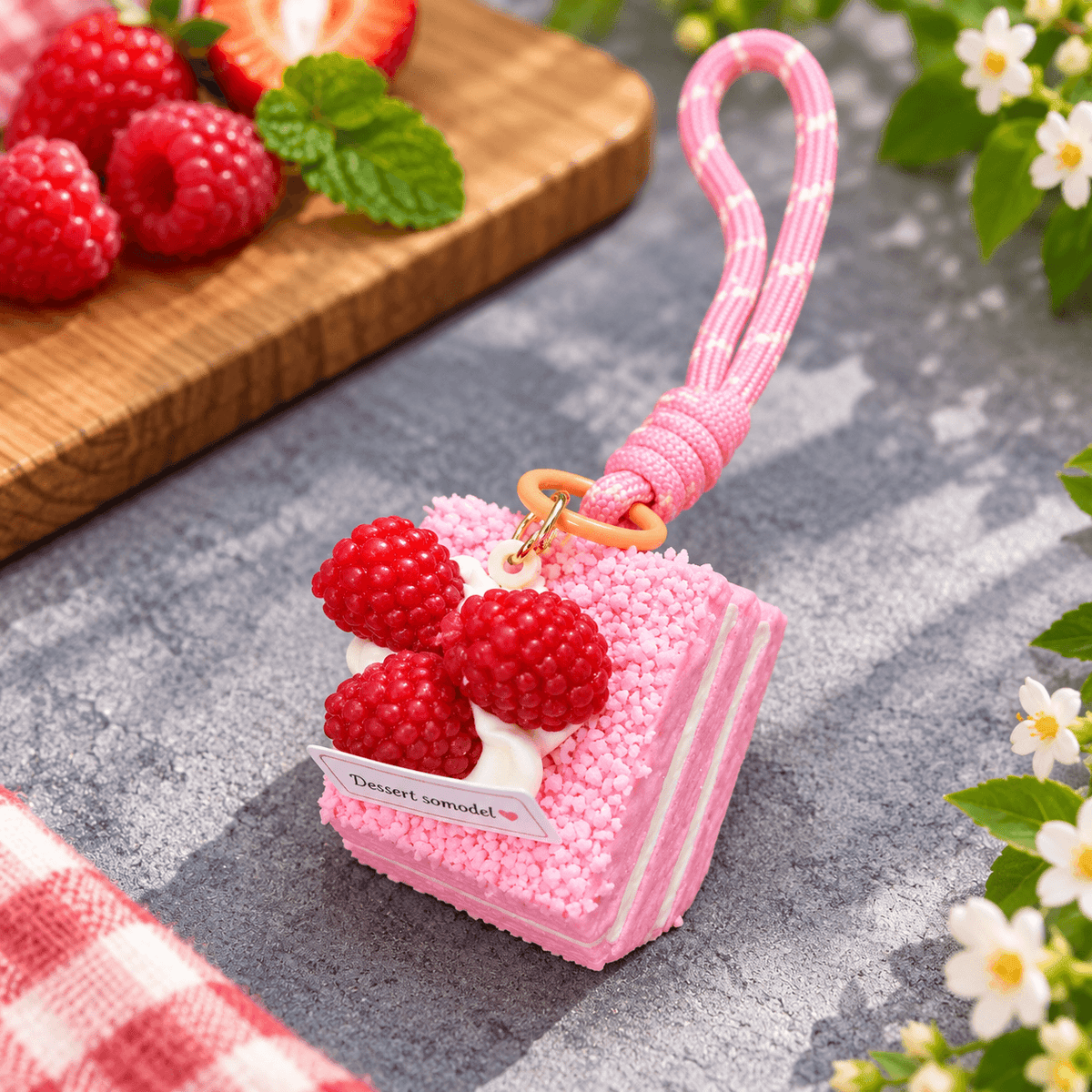 Miniature Dessert Keychain