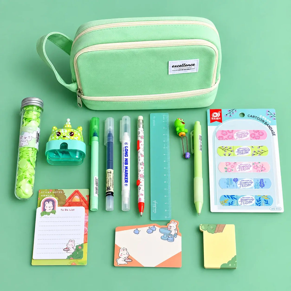 Pistachio Green Stationery Bundle