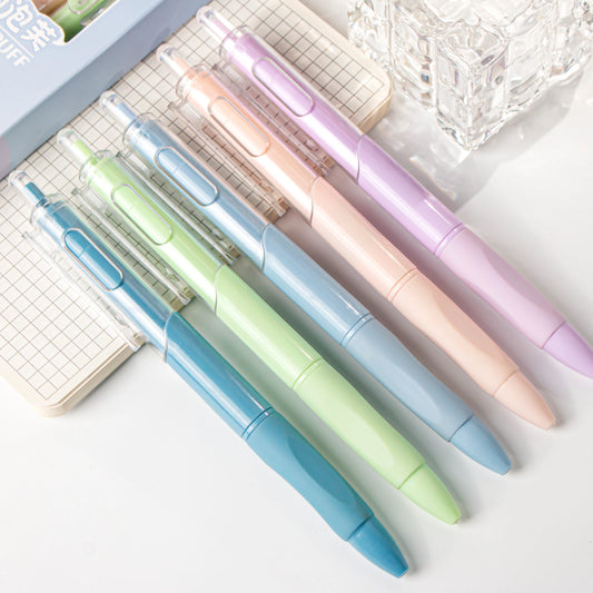 Morandi Cream Puff Gel Pens
